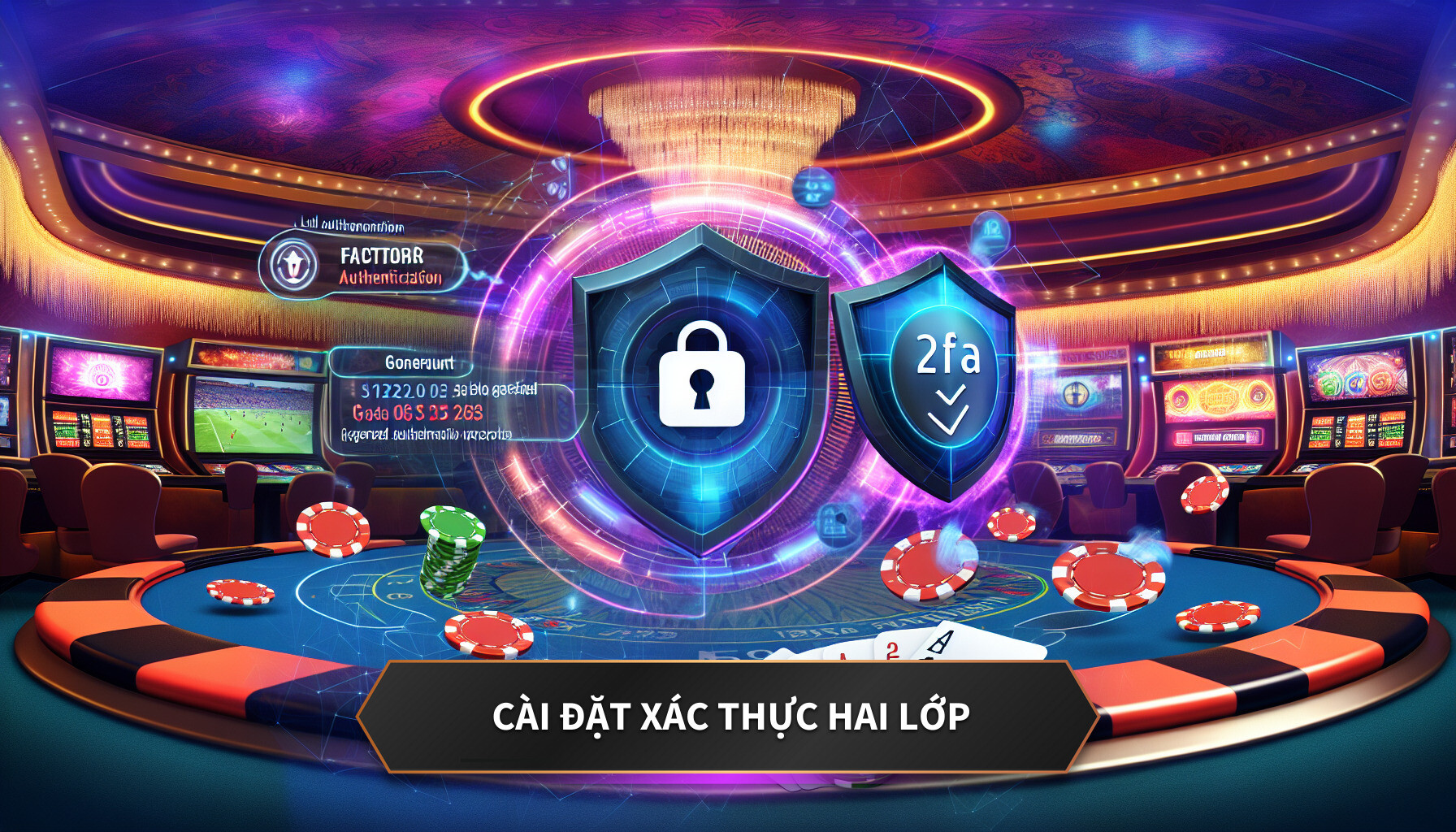 Cài đặt xác thực 2 lớp